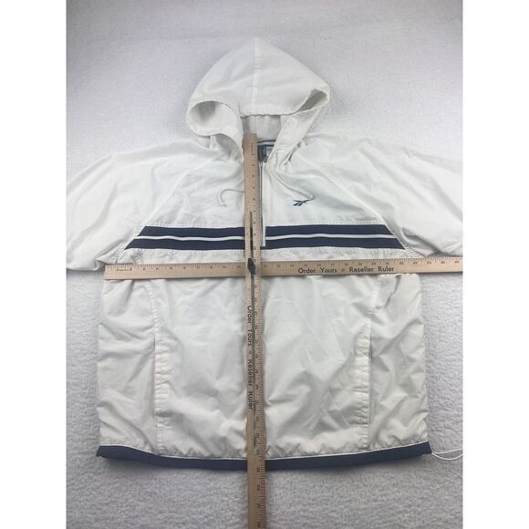 Vintage Reebok Windbreaker Jacket Mens Size Large 1/4 Zip Retro Y2K Lightweight - Picture 5 of 10